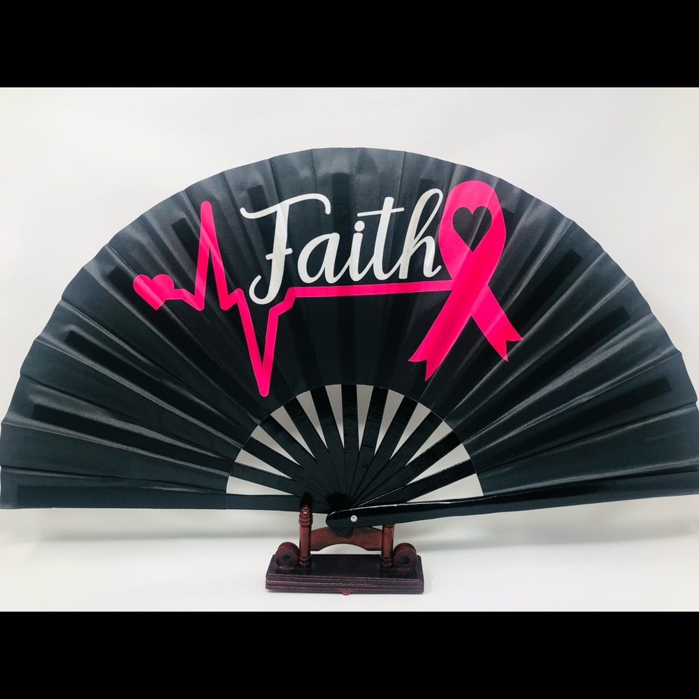 Breast Cancer Awareness Fan